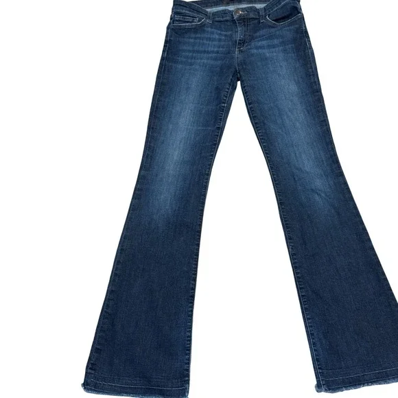 Joe's Jeans Jessica Flare Dark Wash Denim Women's Size 29 Western Boho Y2K - Picture 1 of 8